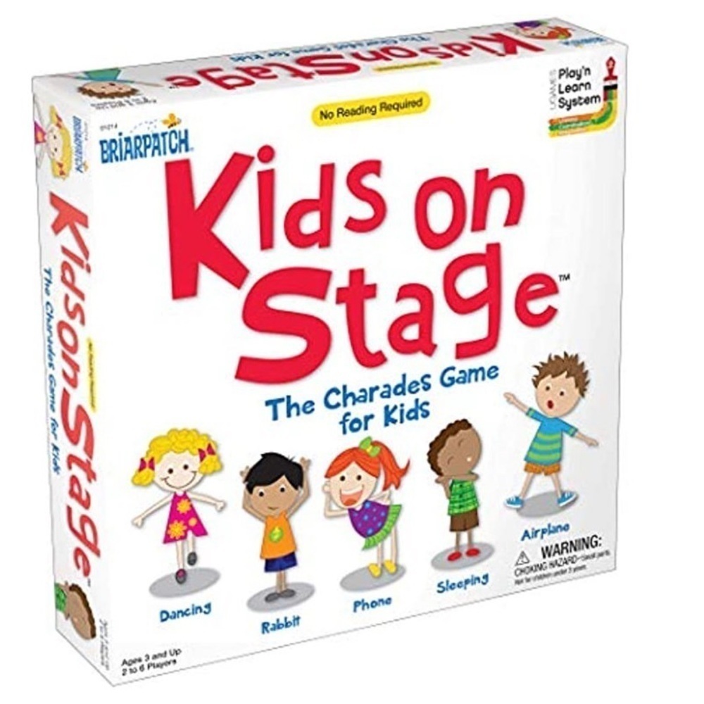 University Games Kids On Stage Charades Game new